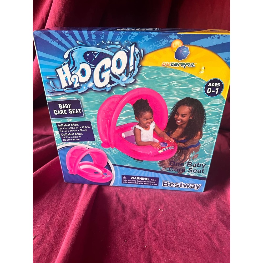 Baby Infant  floatie seat pink NIP